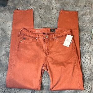 AG The Prima Mid-Rise Cigarette Skinny Jeans